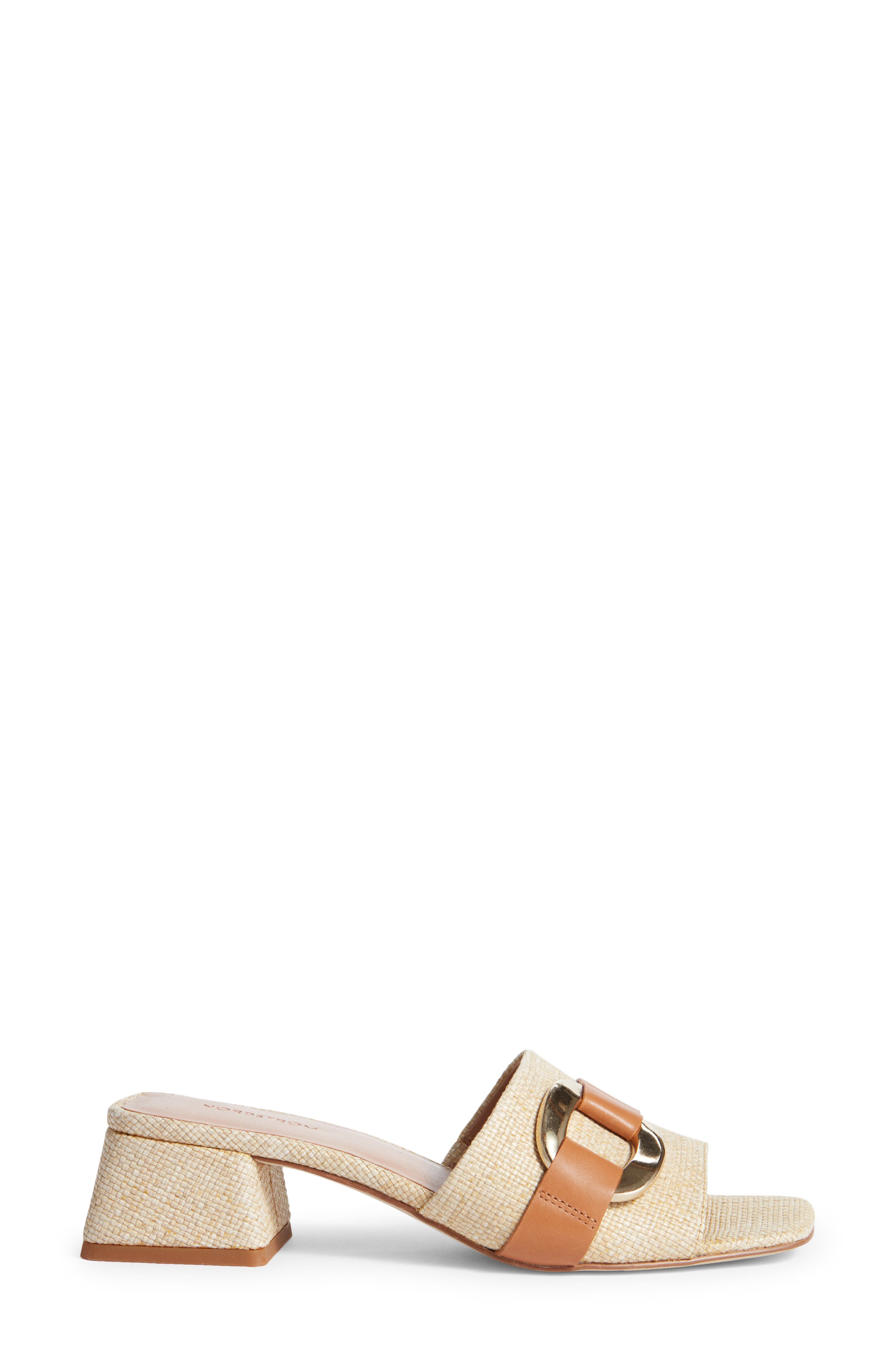 Birdie Slide Sandal, Alternate, color, NATURAL RAFFIA