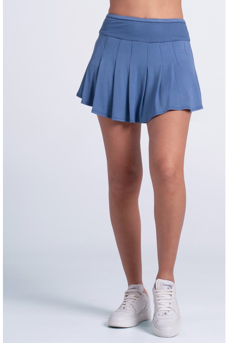 Chill Day Skirt, Alternate, color, Steel Blue