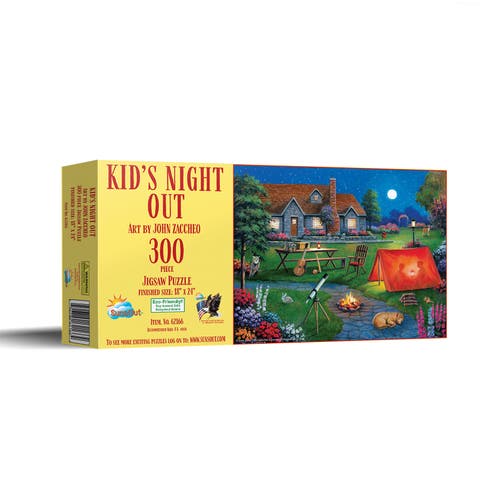 Kids Night Out 300 piece Jigsaw Puzzle for Adults