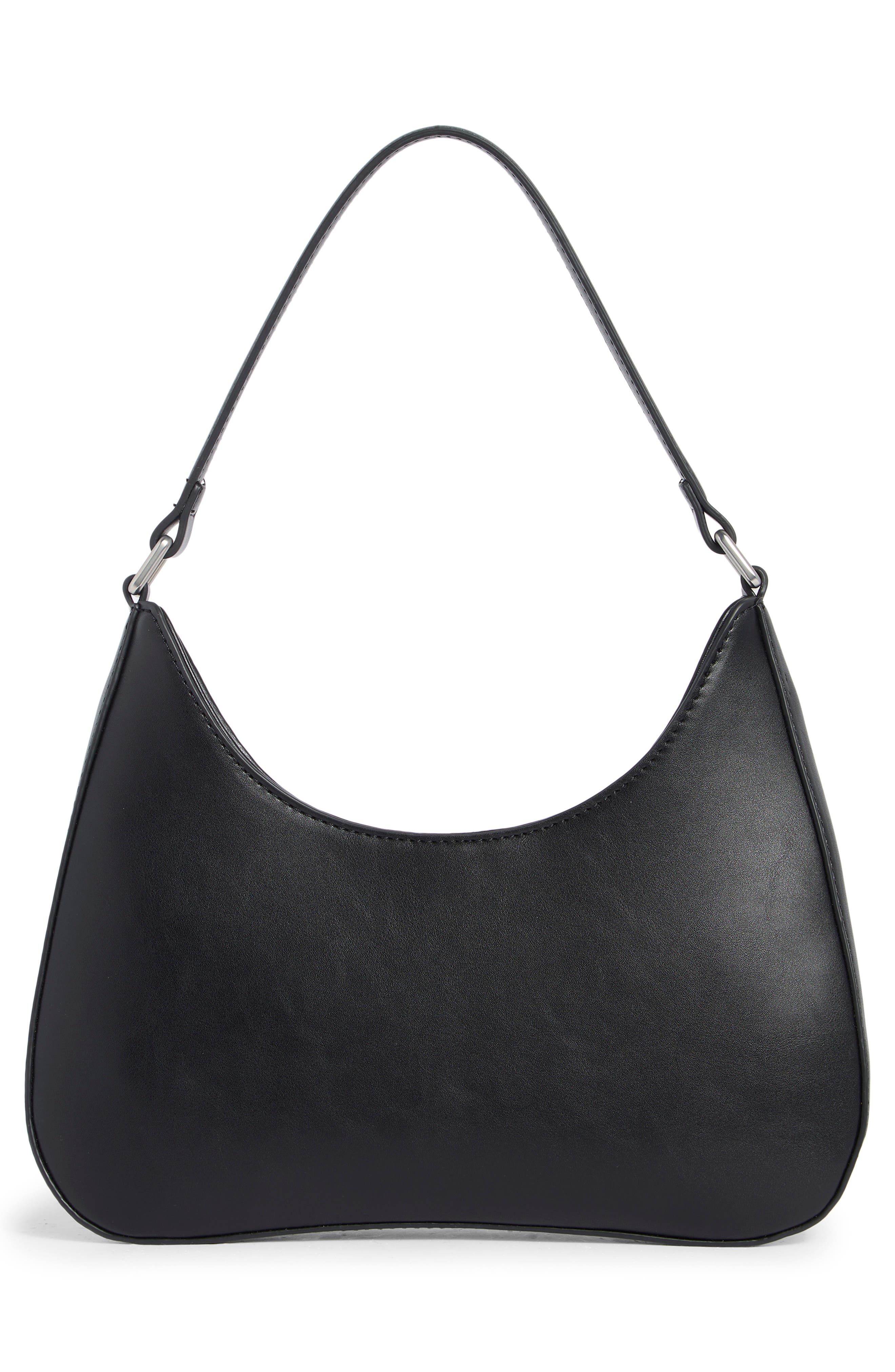 Collection XIIX Curved Shoulder Bag, Alternate, color, Black
