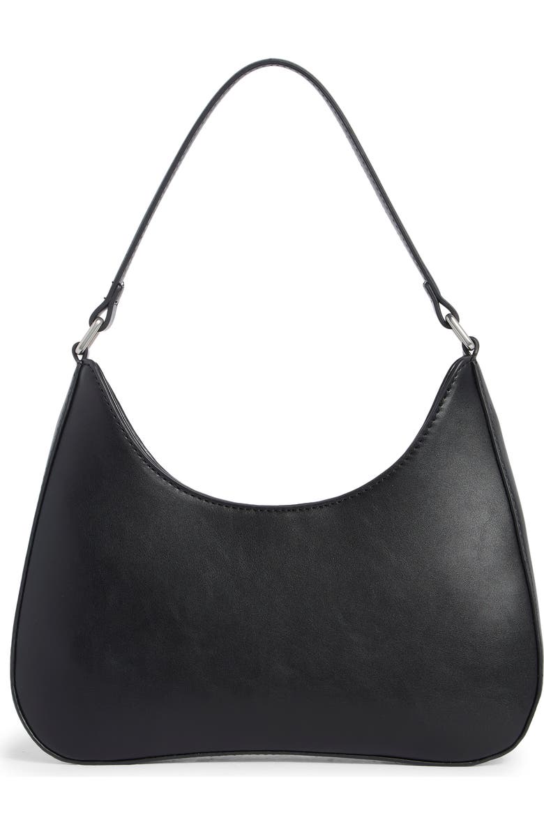 Collection XIIX Curved Shoulder Bag, Alternate, color, Black