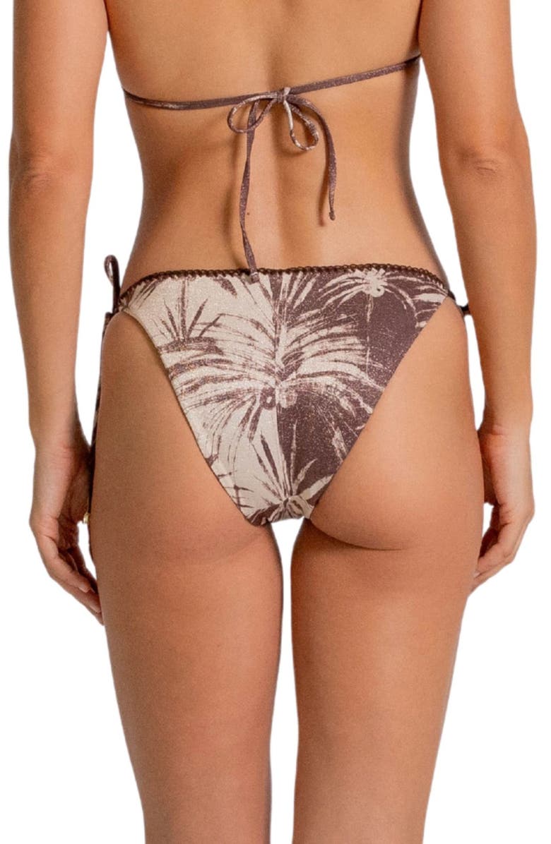 Cosita Linda American Fit Side Tie Bikini Bottoms, Alternate, color, Coffee Bean