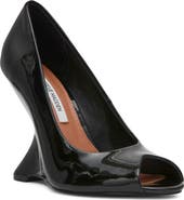 Steve Madden Palmetto Peep Toe Wedge Pump