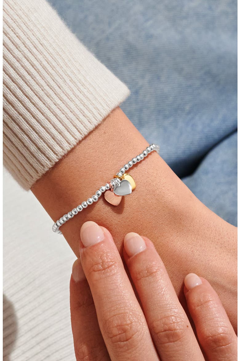 A Little Charmed Moments 'Friendship' Bracelet, Alternate, color, Silver, Gold, & Rose Tone