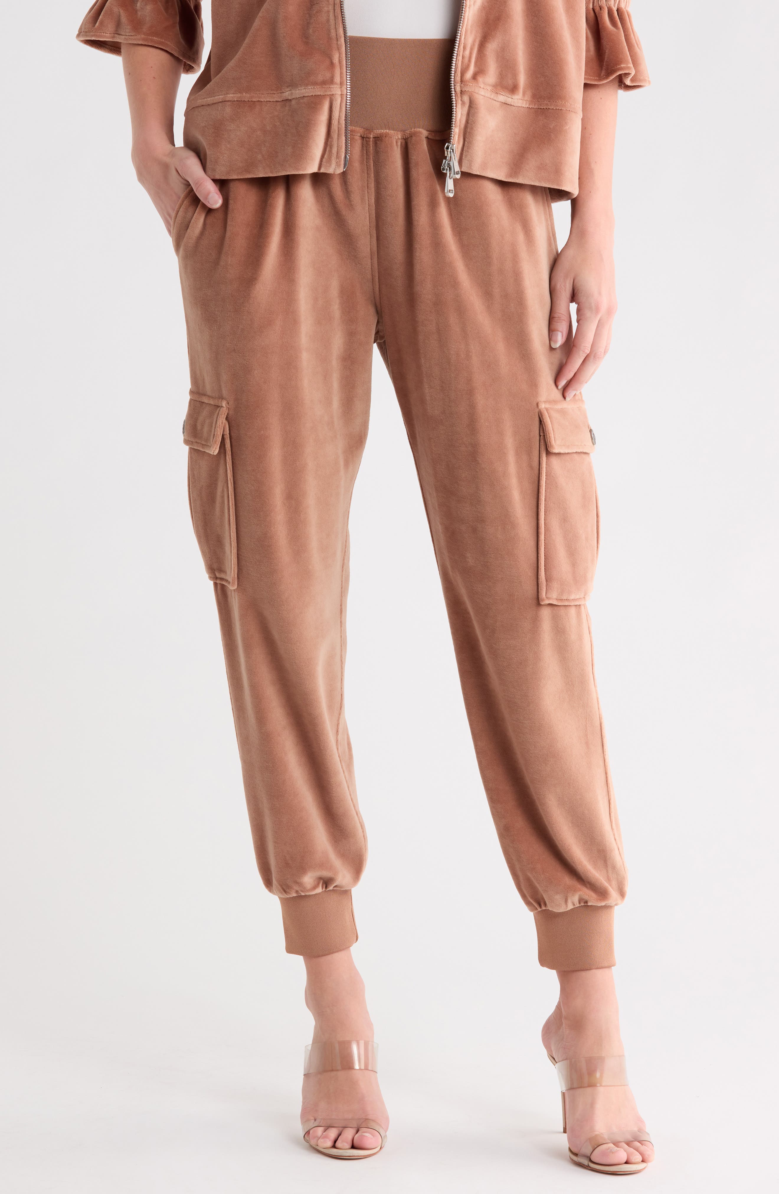 Giles Velour Ankle Pants