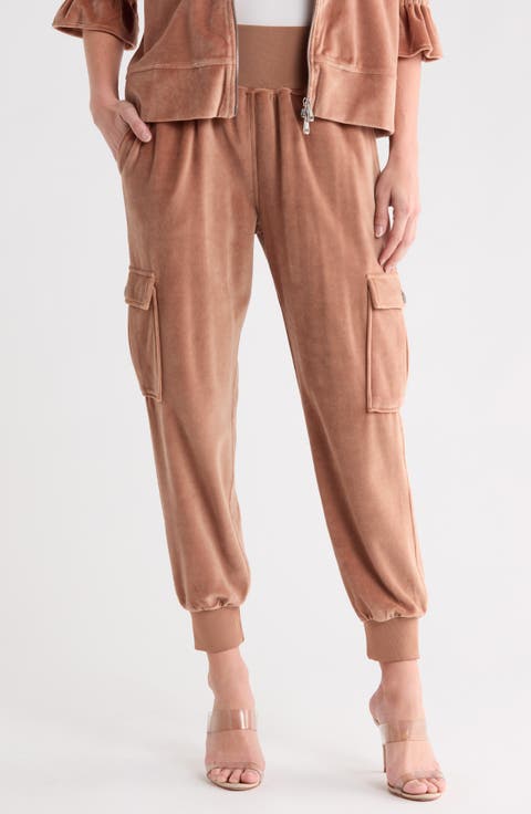 Giles Velour Ankle Pants
