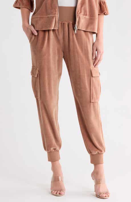 Giles Velour Ankle Pants