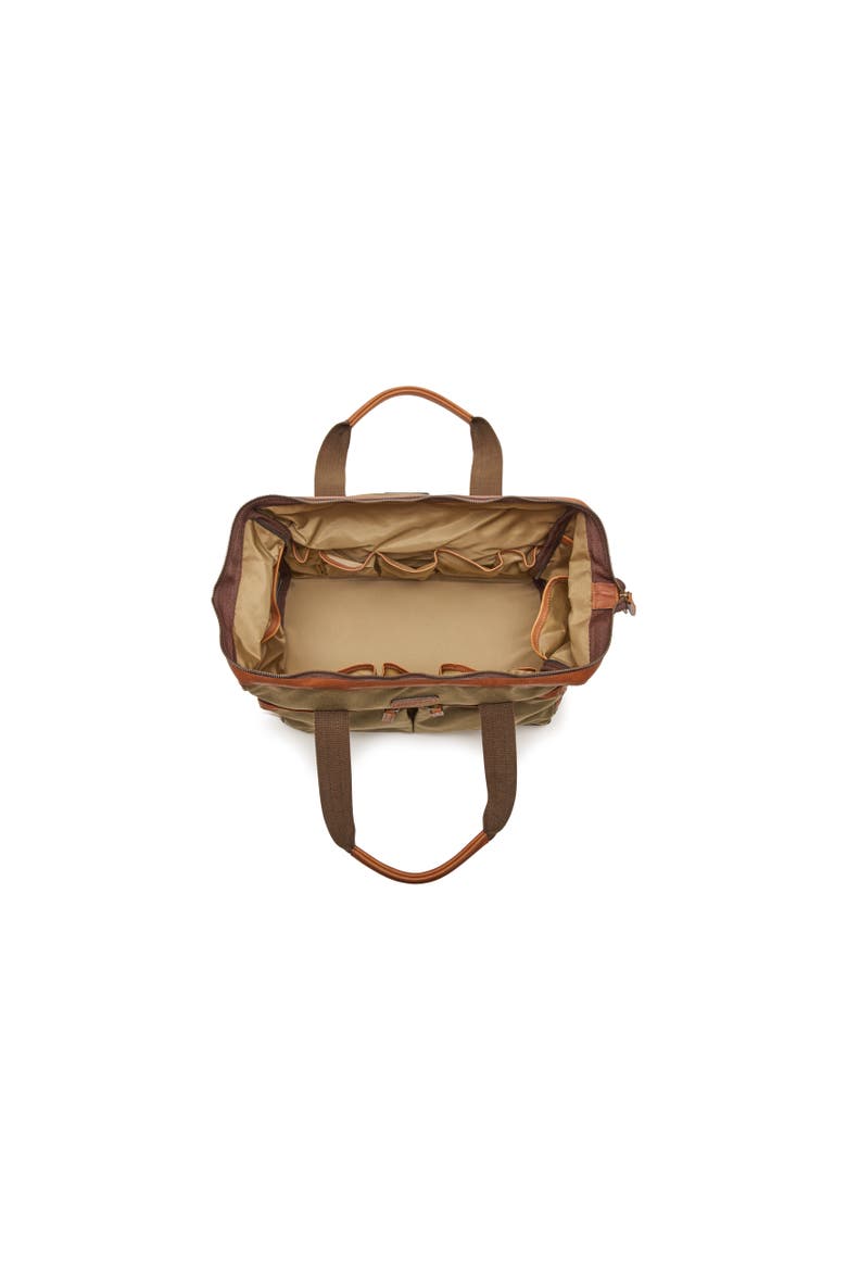 Don Ballistic and Leather Tool Carrier, Alternate, color, Olive