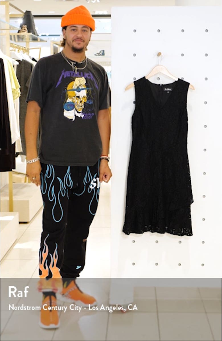 Ruffle Tiered Lace Dress, sales video thumbnail