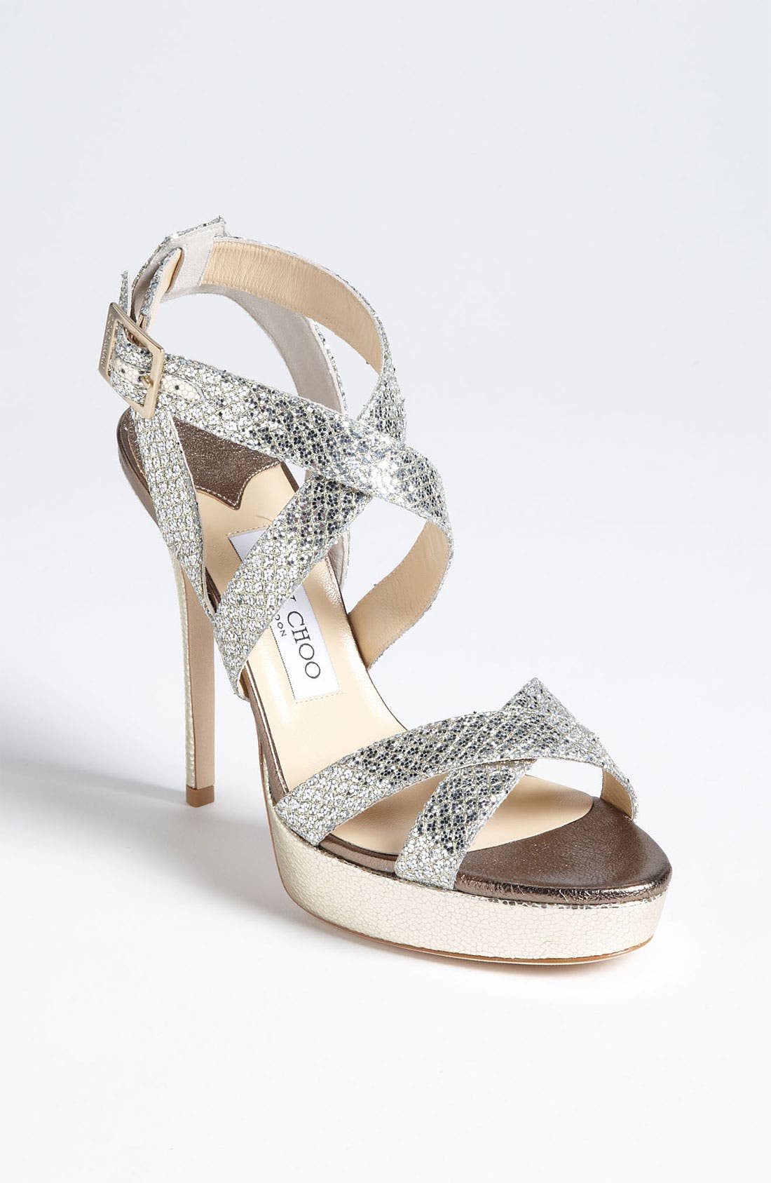 'Vamp' Sandal, Main, color, CHAMPAGNE
