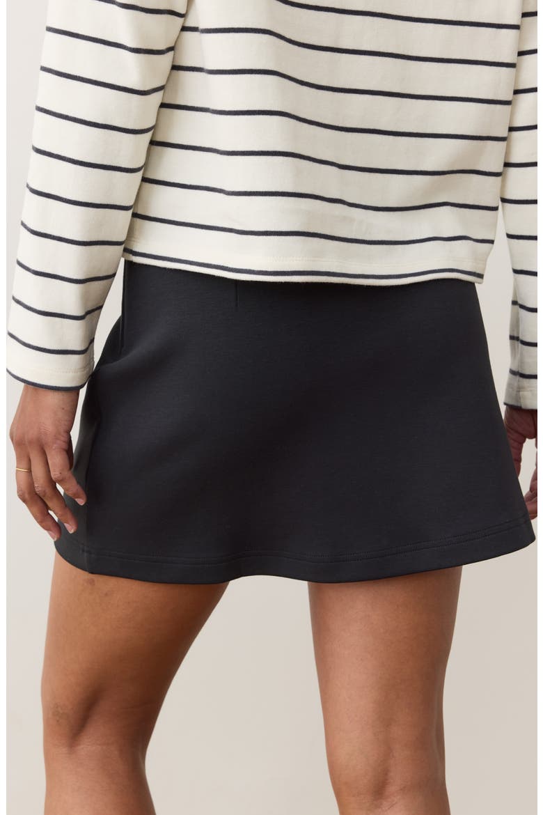Nova Mini Skirt, Alternate, color, WASHED BLACK