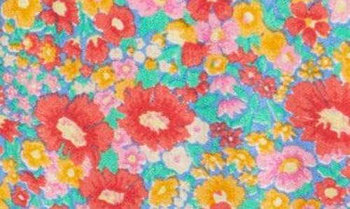 Rip Curl Las Dalias Floral Skort In Blue Multi