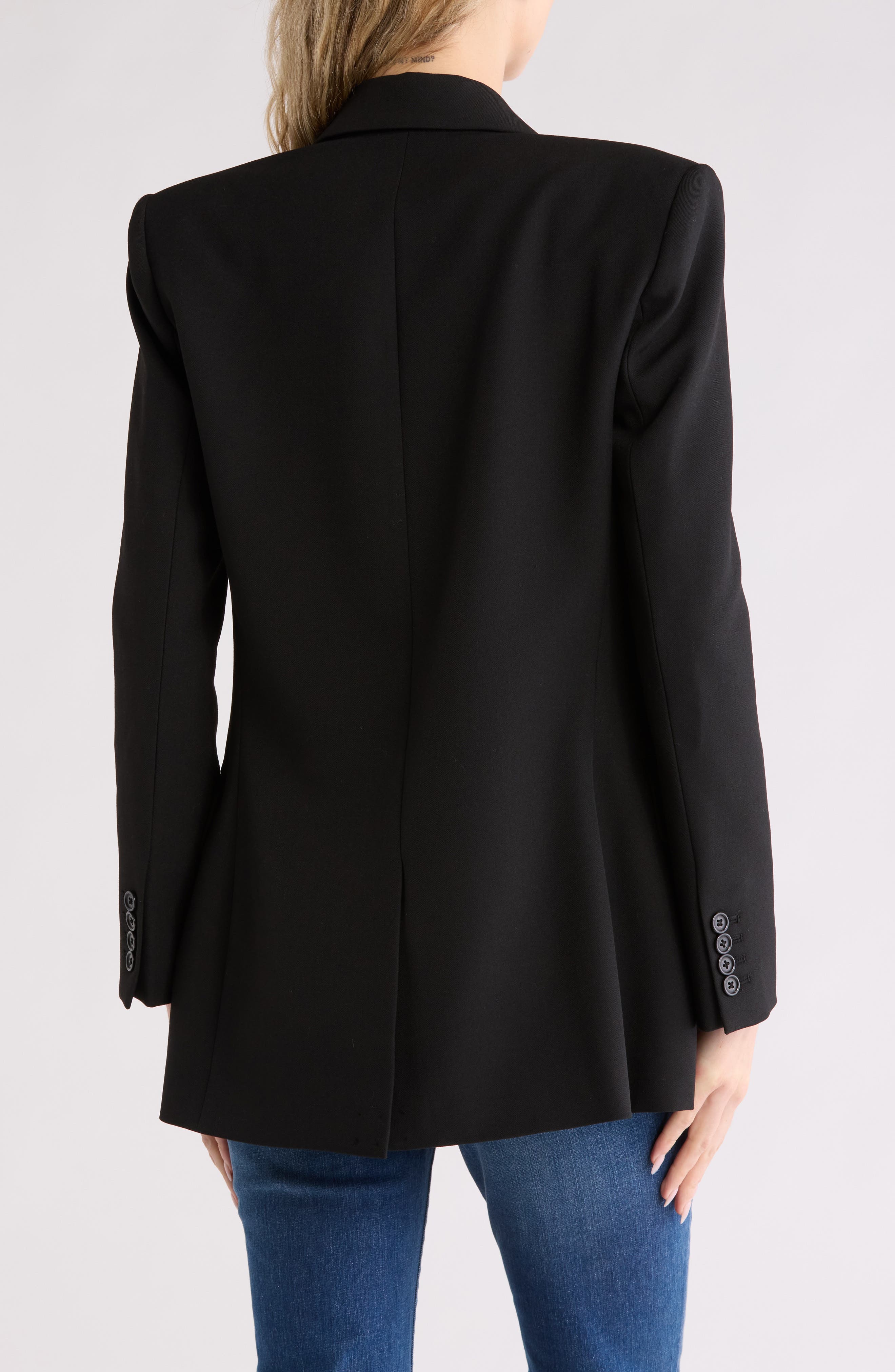Slim Double Breasted Blazer - image 2
