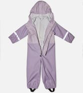 Deux par Deux Rain Hooded Full-Zip One Piece