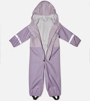 Deux par Deux Waterproof Hooded Reflective Rain One Piece