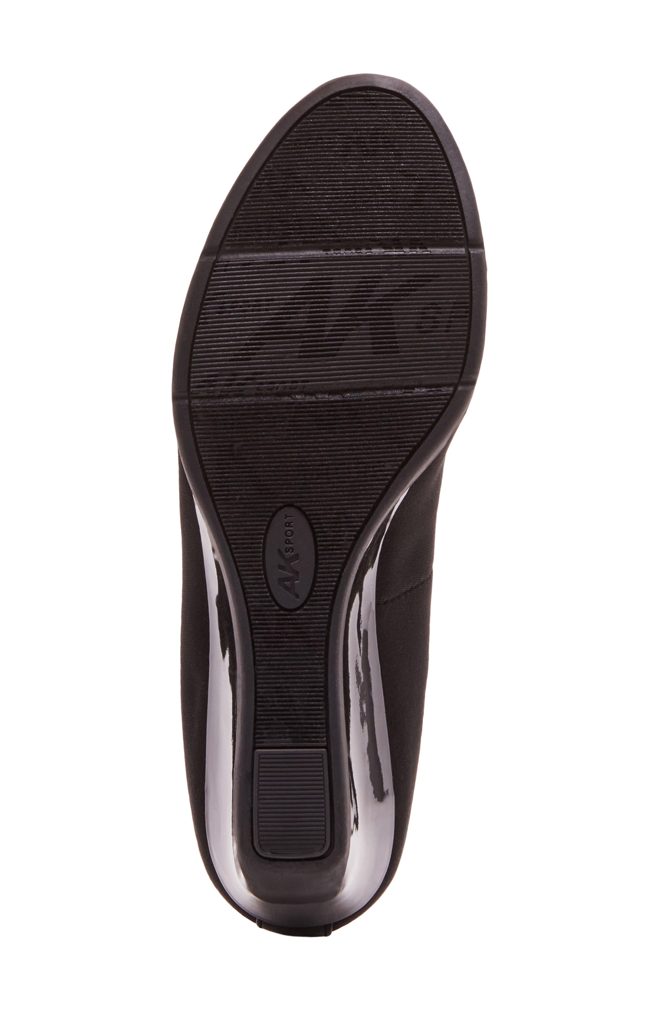 Anne Klein Taite Wedge Pump, Alternate, color, Black