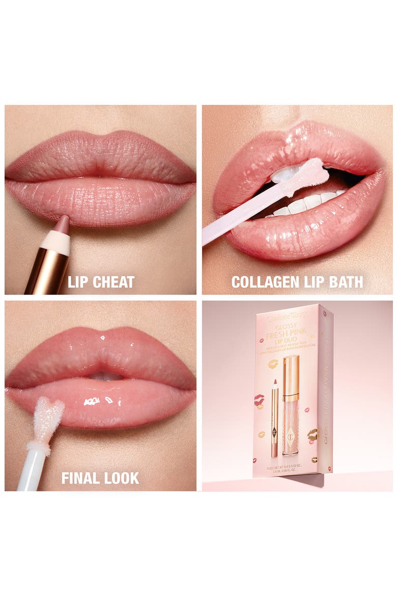Glossy Lip Duo $37 Value, Alternate, color, NO COLOR