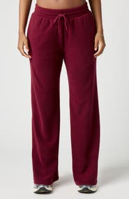 Florence by Mills Polar Fleece Wide Leg Sweatpants