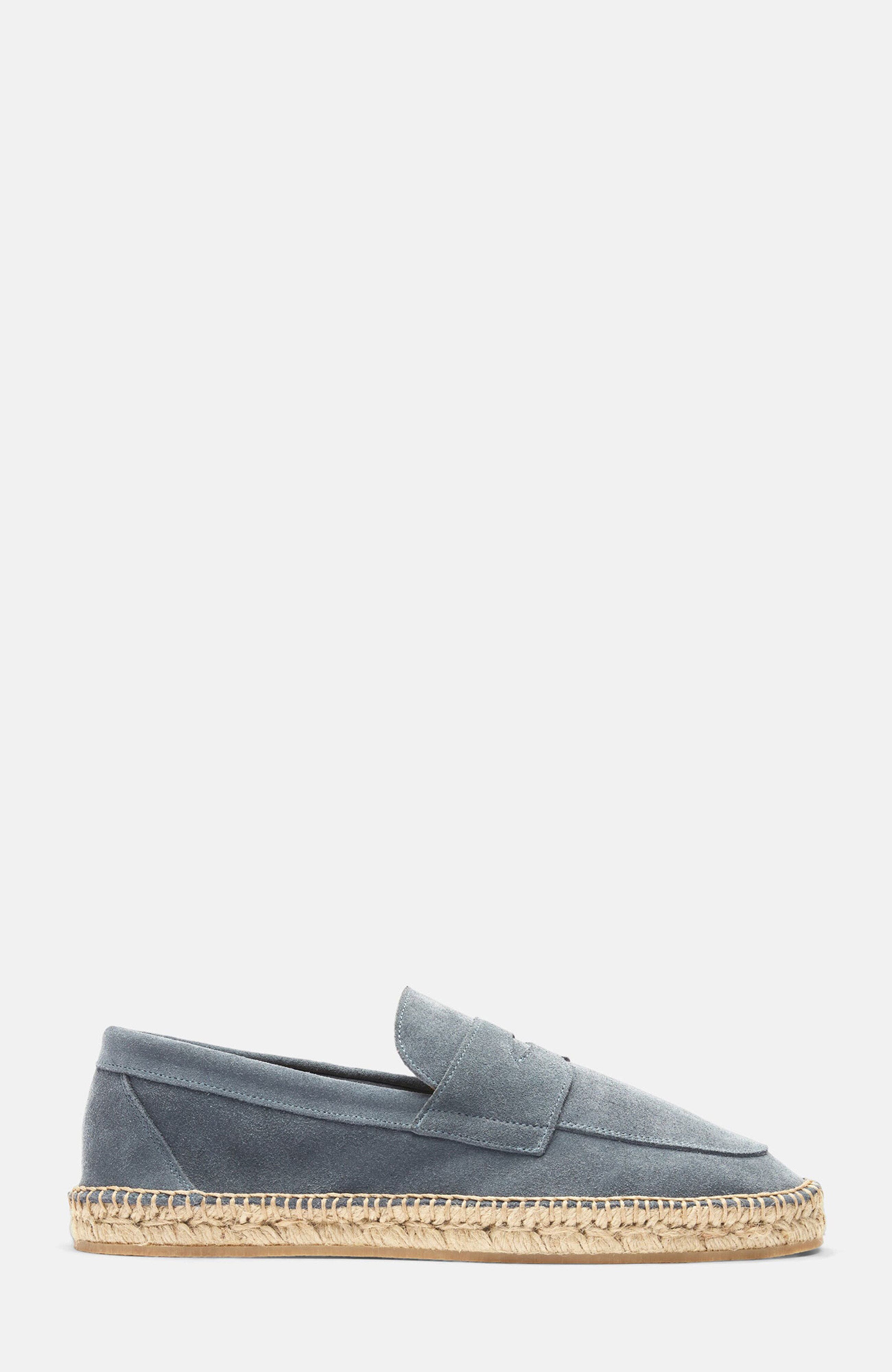 Diego Espadrilles, Alternate, color, Grey - Suede Leather