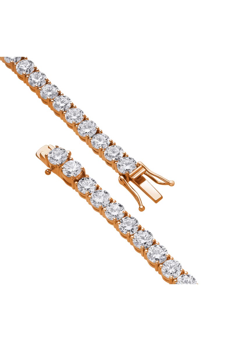 15Luv 10K Gold Lab Grown Diamond Tennis Bracelets - 18.9 Carats, Alternate, color, 10K Rose Gold
