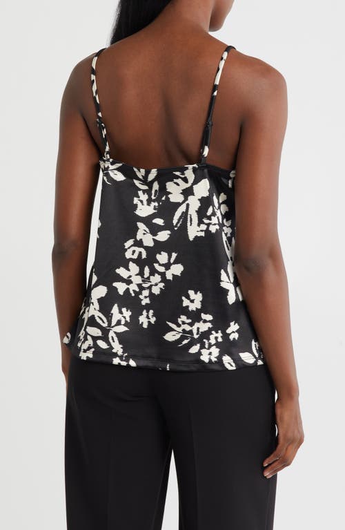Bobeau V-neck Camisole In Black