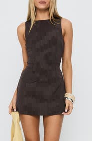 Princess Polly Yumiko Pinstripe Sleeveless Romper