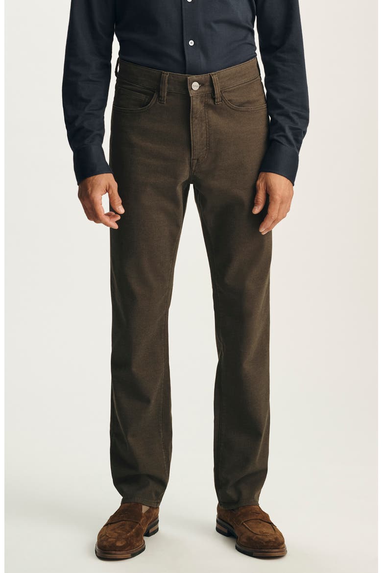 Charisma CoolMax® Relaxed Straight Leg 5-Pocket Pants, Main, color, CACTUS COOLMAX