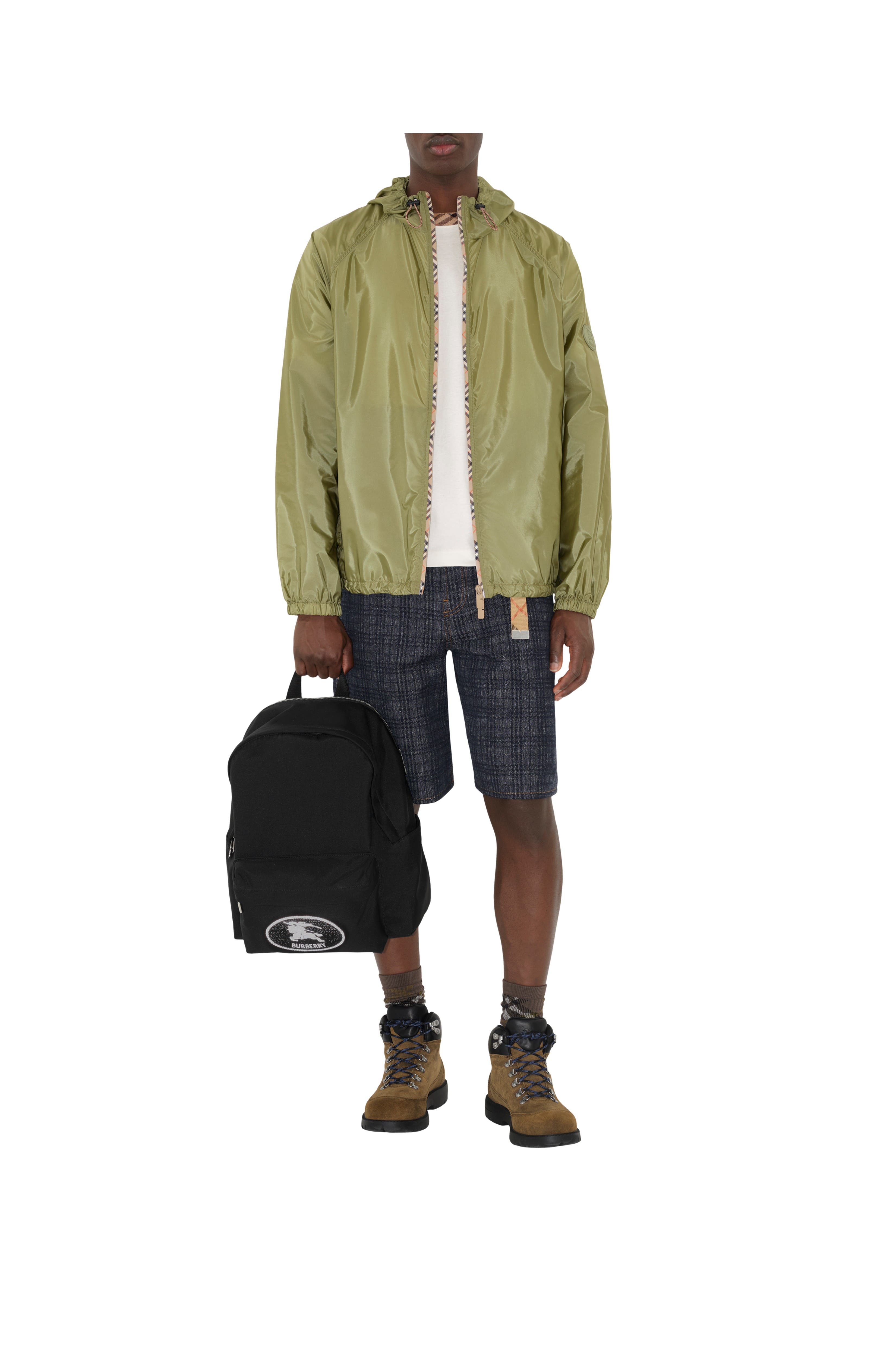 Burberry Orkney Backpack, Alternate, color, Black