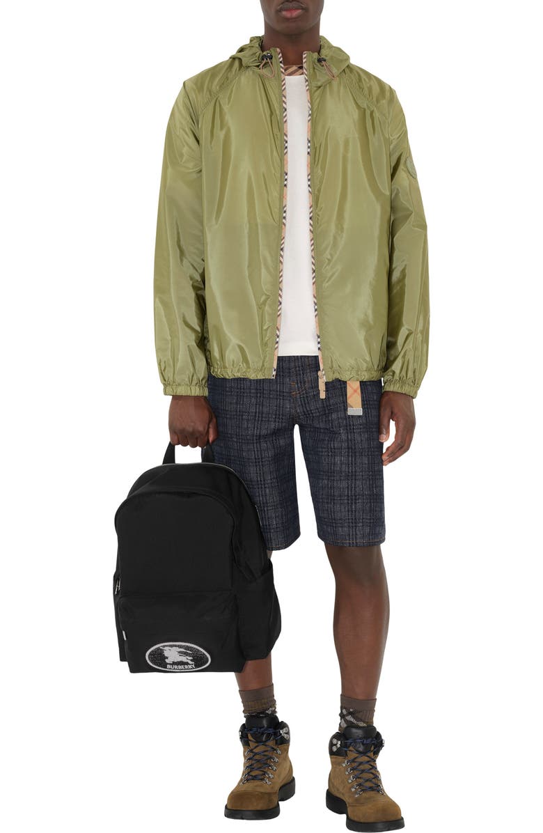 Burberry Orkney Backpack, Alternate, color, Black