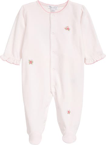 Velour Wrap Footie- Berry main image 0