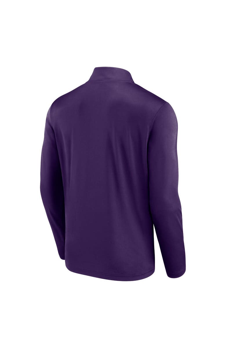 FANATICS Men's Fanatics  Purple Baltimore Ravens Head-to-Head Quarter-Zip Top, Alternate, color, 