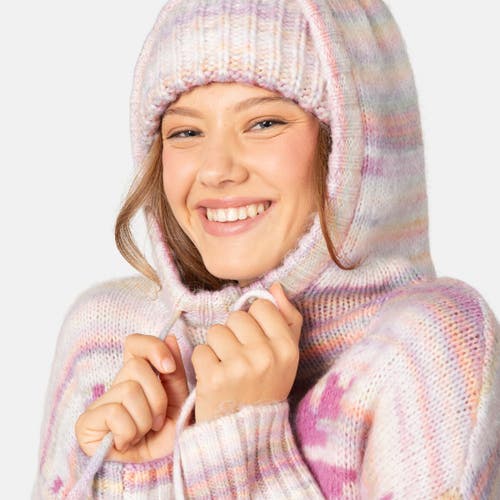 Kari Traa Rachel Knit Hoodie In Pink