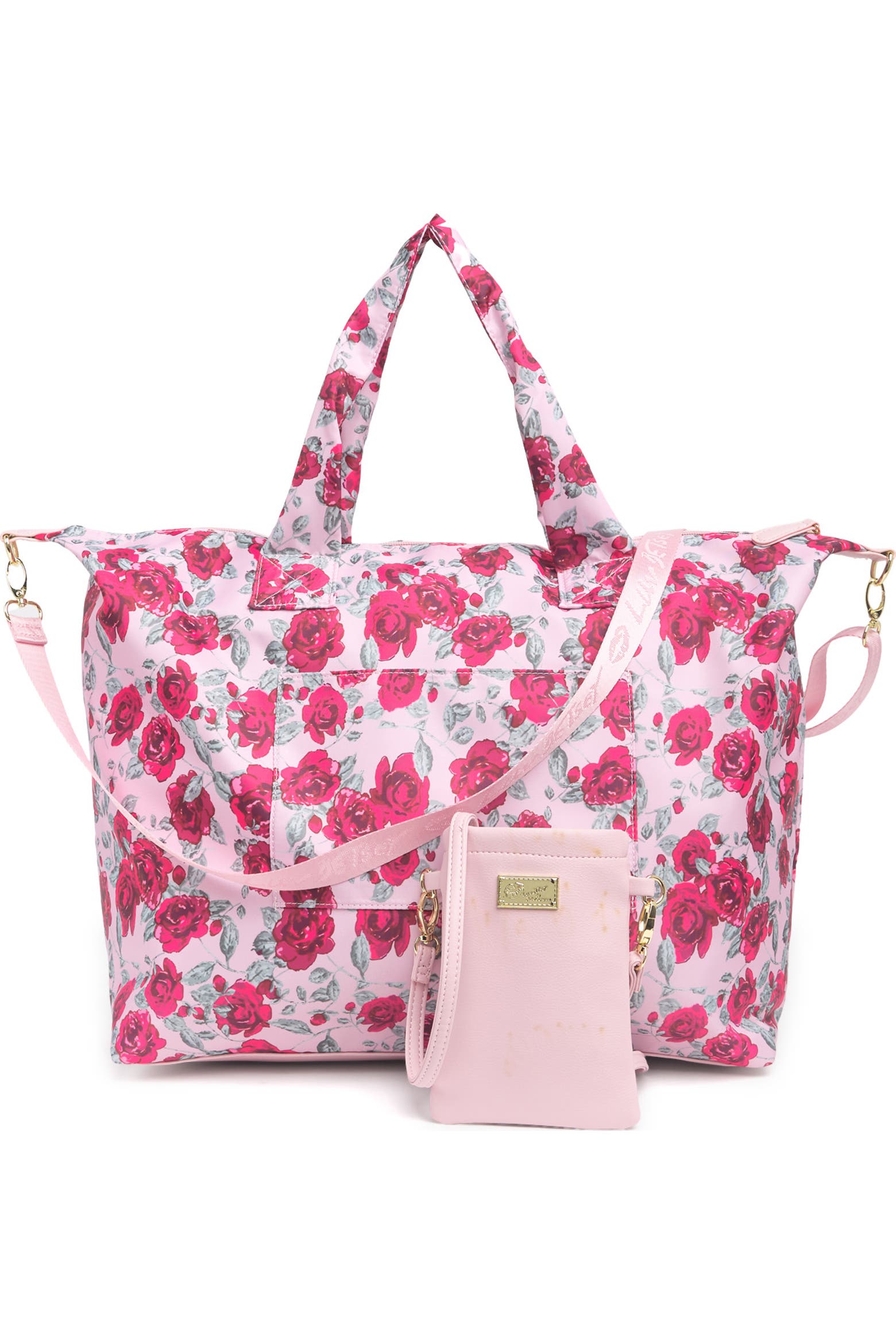 Luv Color Luv Betsey by Betsey Johnson Printed Weekend Bag (Women) | Nordstromrack
