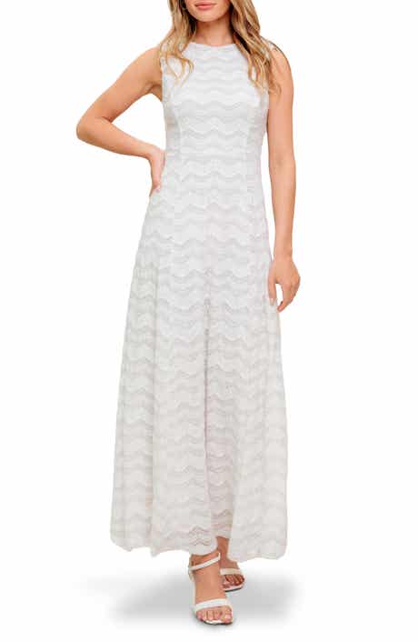 FLYING TOMATO Lace Maxi Dress