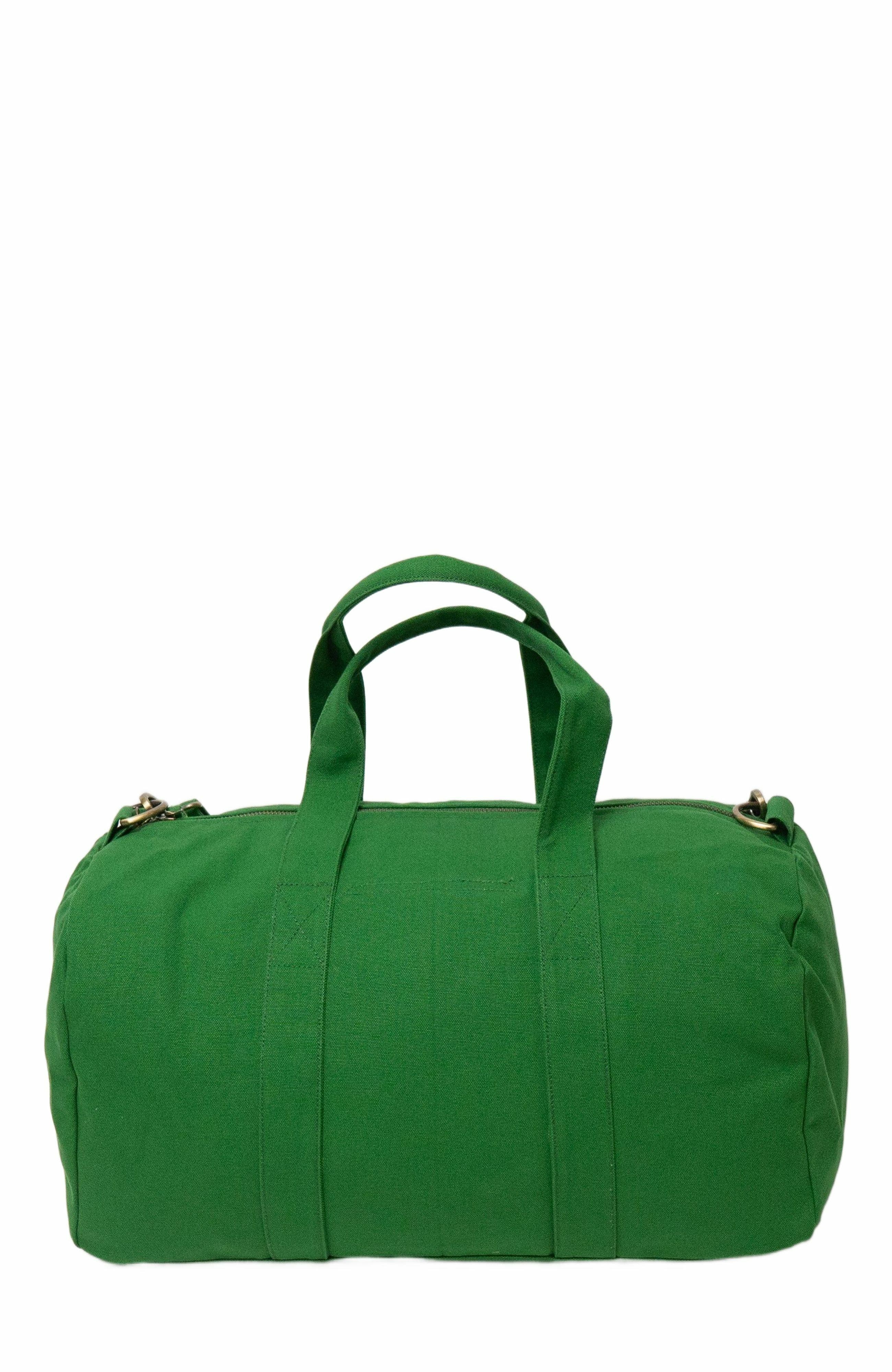 Organic Cotton Gym Bag, Alternate, color, Moss Green