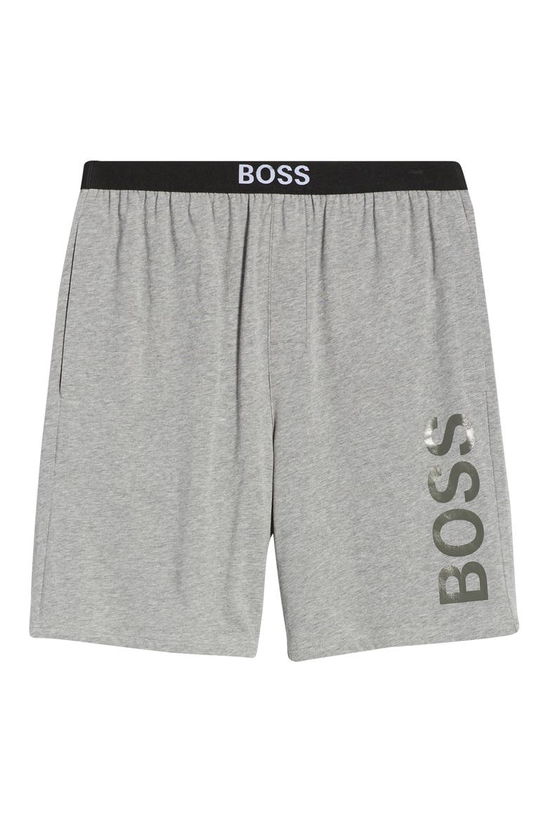 Men's Identity Pajama Shorts, Alternate, color, MEDIUM GREY