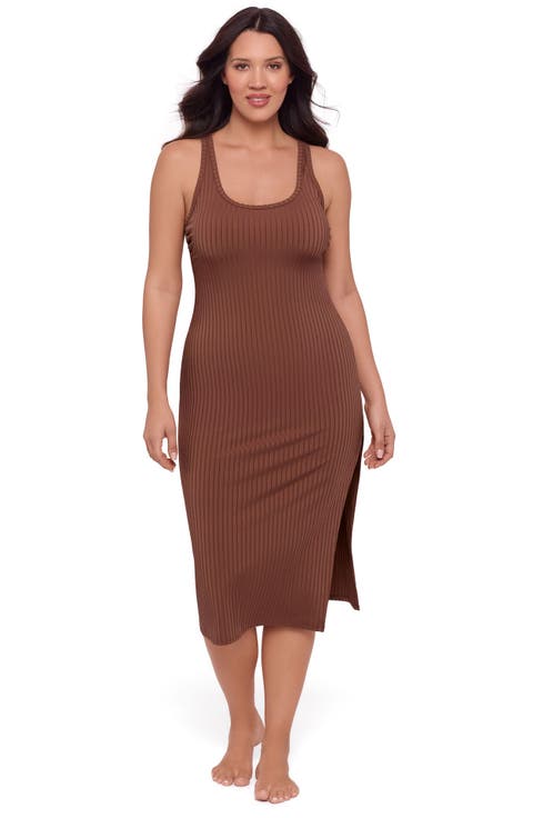 Rib Coverup Dress