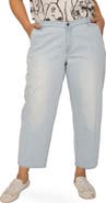 Standards & Practices Harlow High Waist Tapered Crop Jeans
