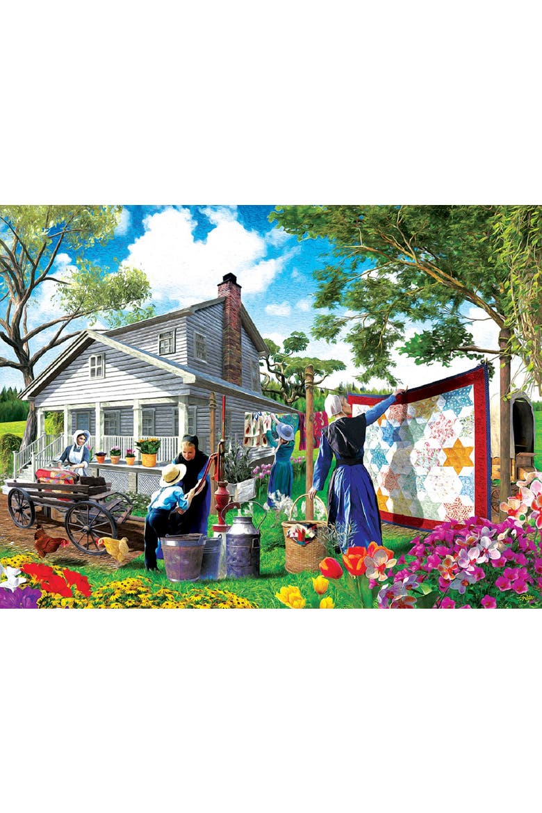 Afternoon Chores 1000 piece Jigsaw Puzzle for Adults, Alternate, color, Multicolor