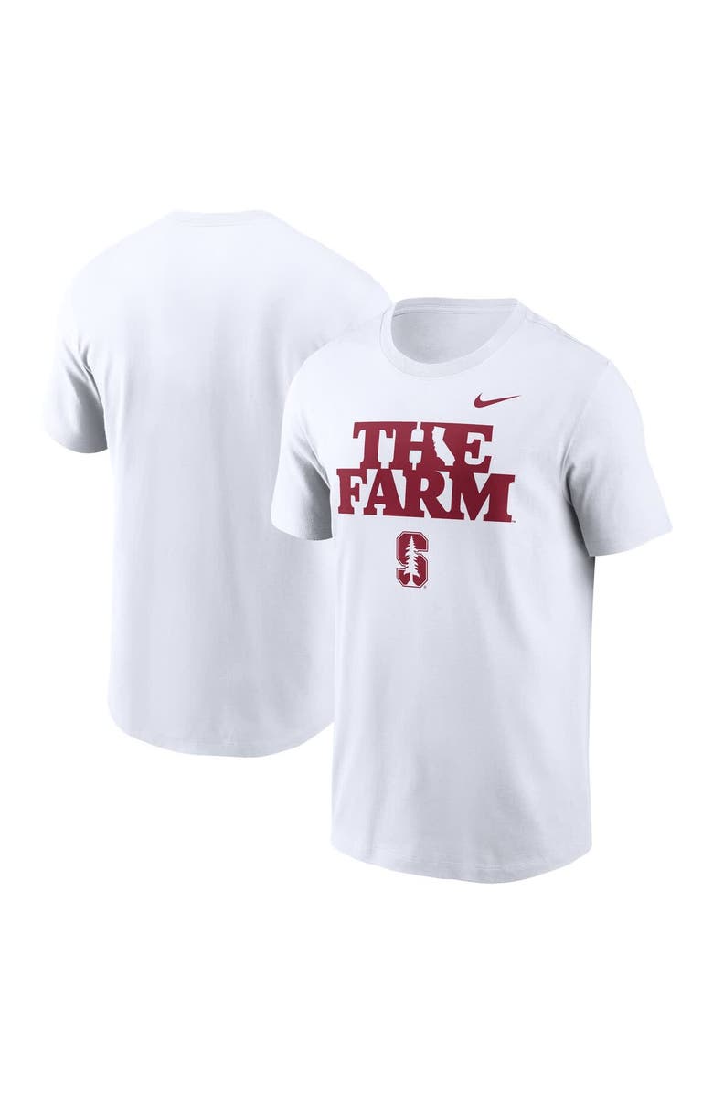 Nike Men's Nike White Stanford Cardinal Campus Local T-Shirt, Alternate, color, White