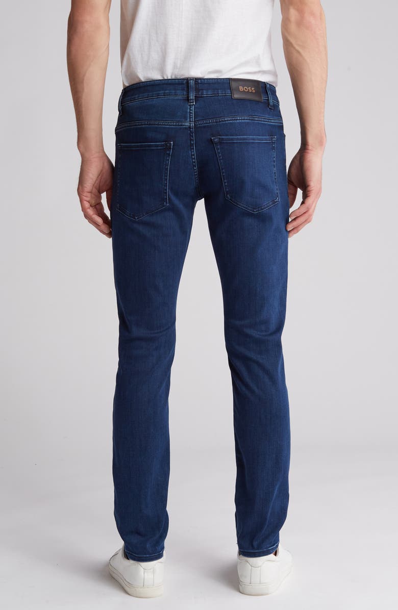 BOSS Delaware Slim Leg Jeans, Alternate, color, 
