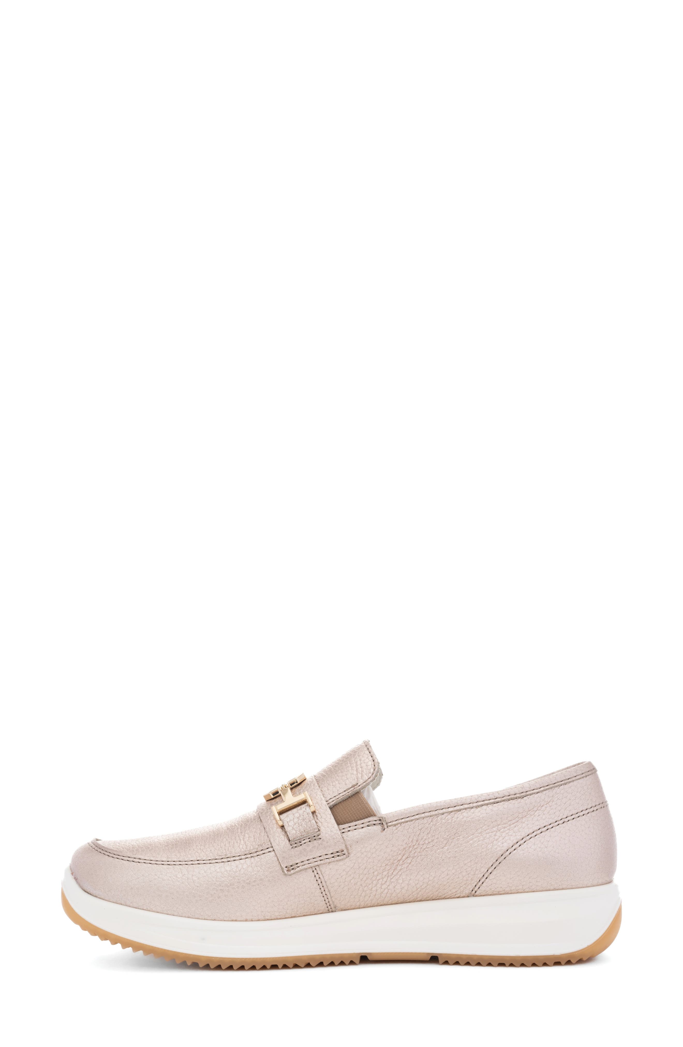 ara Wedge Loafer, Alternate, color, Sand