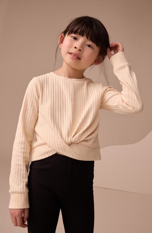 Next Kids' Assorted 2-pack Twist Front Stretch Cotton Rib Tops In Multi