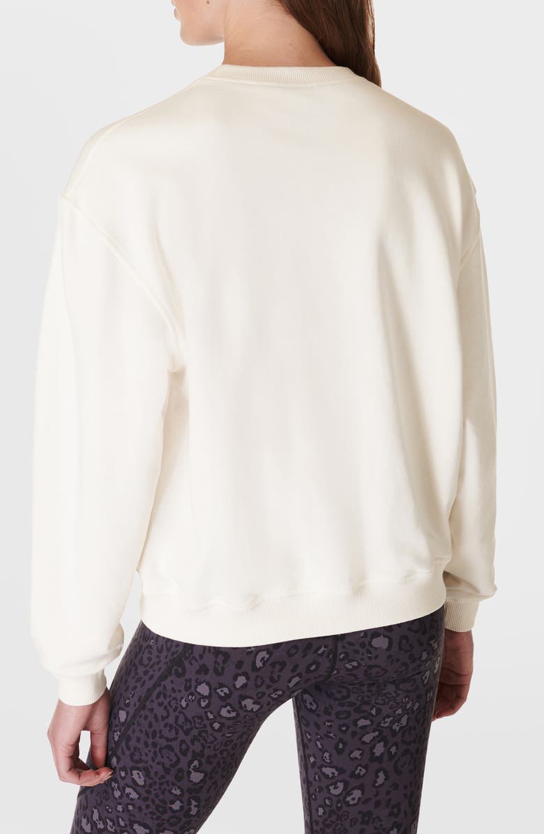 Sweaty Betty Revive Crewneck Cotton Blend Sweatshirt, Alternate, color, 