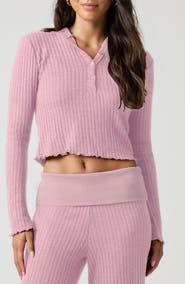 Florence by Mills Baby Cable Knit Cropped Hoodie