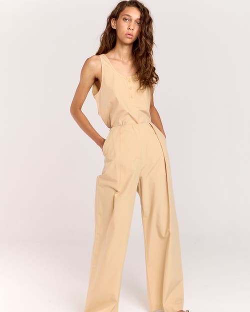 Romy Summer Pant In Tan