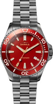 Shinola Monster Bracelet Watch, 43mm