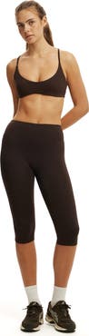 COTTON ON BODY Women's Active Ultra Soft Contour Capri Tight