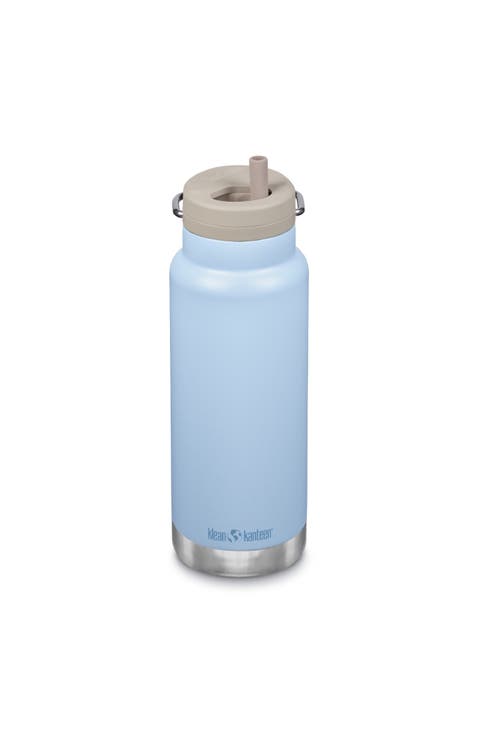 TKWide 32oz Insulated Water Bottle with Twist Cap clear