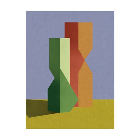 Form and Structure No. 03 Geometric Abstract Art Print
